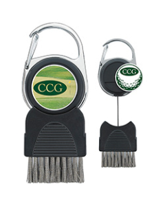Promotional Golf Club Brush with Ball Marker