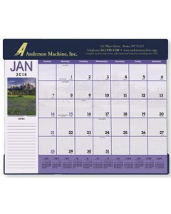 Promotional Triumph Scenic Desk Pad Calendar
