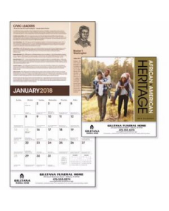 Promotional Triumph African American Heritage Family Calendar