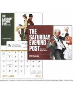 Promotional Good Value The Saturday Evening Post Calendar Window