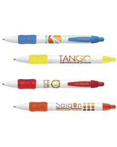 Branded BIC WideBody Color Grip Pen