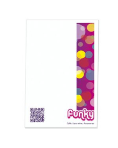 Branded BIC 25 Sheet NonAdhesive Scratch Pad 6