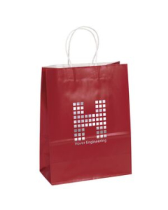 Branded Amber Gloss Shopper Bag Colored