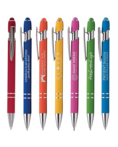 Branded Ellipse Softy Brights with Stylus