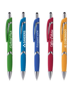 Branded Solana Softy Pen with Stylus