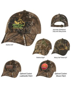 Promotional Realtree And Mossy Oak Hunters Hideaway Camouflage Cap