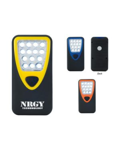 Branded Rubberized Working Light With Heavy Duty Magnet