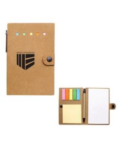 Promotional Small Snap Notebook With Desk Essentials