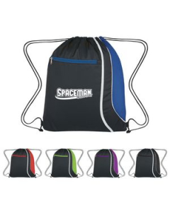 Promotional Mesh Accent Drawstring Sports Pack