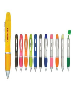 Promotional Twin Write Pen with Highlighter