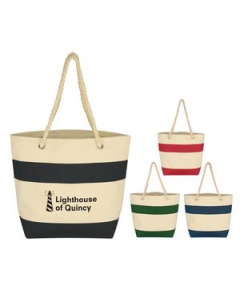 Branded Cruising Tote Bag With Rope Handles