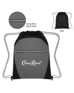 Promotional Heathered TwoTone Drawstring Sports Pack