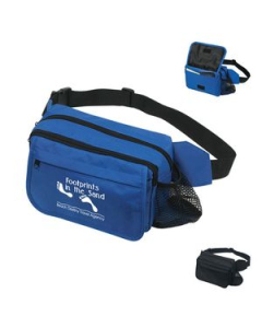 Branded Happy Travels Fanny Pack