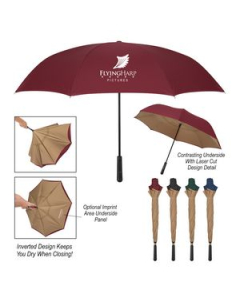 Branded 48 Arc Clifford Inversion Umbrella