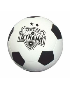 Branded Soccer Ball Shape Stress Reliever