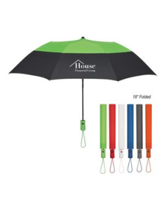 Branded 46 Arc Color Top Folding Umbrella