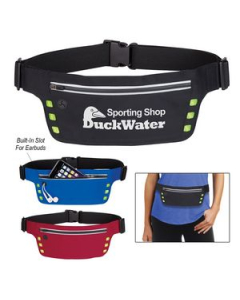 Branded Running Belt With Safety Strip And Lights