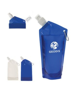 Branded 28 Oz Collapsible Bottle