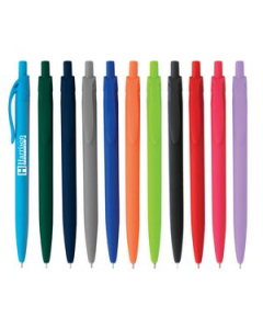 Branded Sleek Write Rubberized Pen