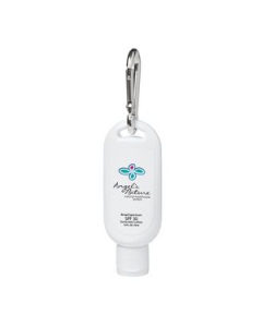 Branded 1.8 Oz. SPF 30 Sunscreen With Carabiner
