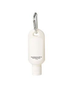 Branded 1 Oz. SPF 30 Sunscreen With Carabiner
