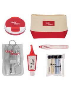 Branded Allure Cosmetic Bag Travel Kit