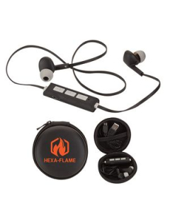 Branded Volcano Bluetooth Earbuds