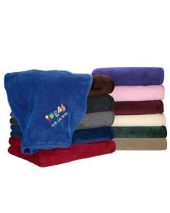 Promotional Brookshire Micro-Plush Blanket