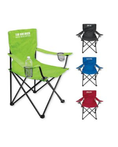 Branded Point Loma Folding Event Chair with Carrying Bag