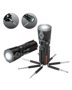 Branded Max-I Screwdriver Set with Flashlights