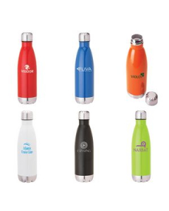 Branded Solana 17 oz. 304 Stainless Steel Vacuum Bottle with Copper Lining