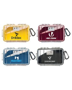 Branded Pelican 1050 Micro Case - Clear Lid