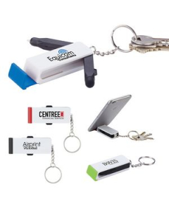 Branded Lansing Keychain Phone Stand / Pen / Stylus