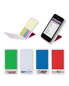 Promotional Mobile Device Stand with Sticky Notes