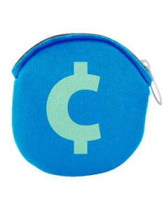 Promotional Scuba Foam Coin Coolie Bag 1 Color