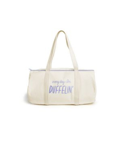 Branded Continued Darling Duffel Natural Canvas