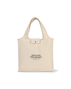 Branded Willow Deluxe Cotton Packable Tote