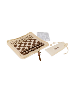 Branded Game on! Chess and Checkers Gift Set