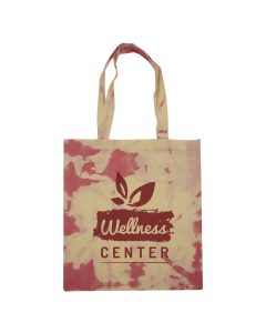 Branded COTTON CANDY TIE DYE TOTE BAG