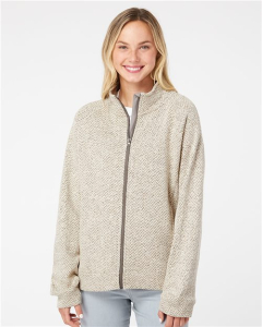 Branded J America Women's Traverse Full-Zip Sweatshirt