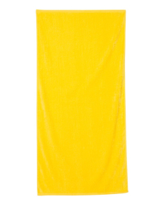 Branded Q-Tees - Velour Beach Towel