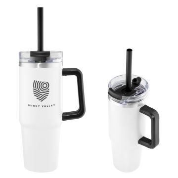 Custom 30 Oz. Intrepid Recycled Stainless Steel Tumbler