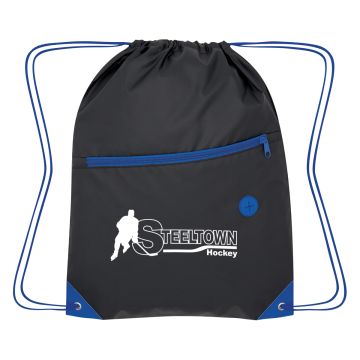 Custom Color Pop Drawstring Bag
