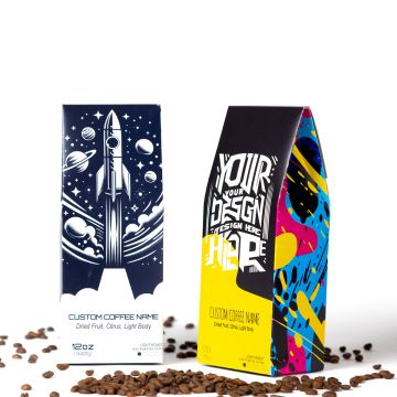 Custom 12 Oz. Roastify Whole Bean Light Roast Coffee