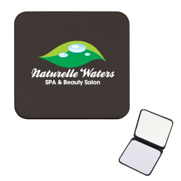 Custom Compact Mirror With Dual Magnification