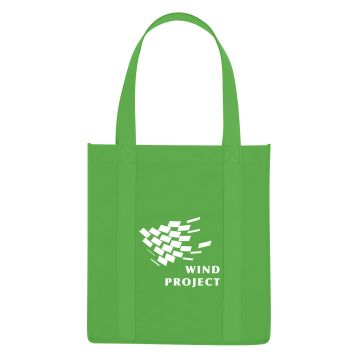 Custom Non-Woven Avenue Shopper Tote Bag