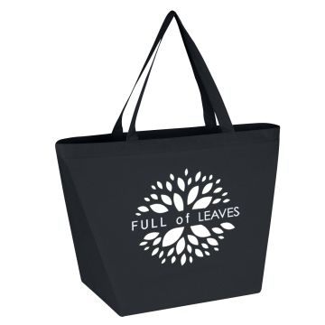 Custom Non-Woven Budget Shopper Tote Bag
