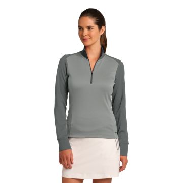 Branded Nike Lds DF Half-Zip Cover-Up