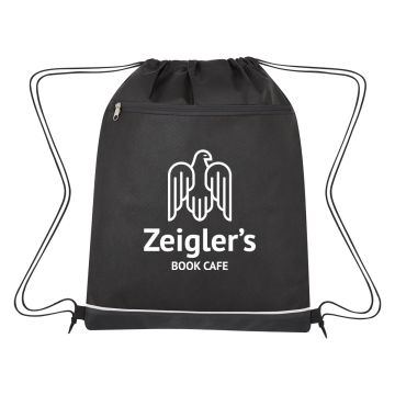 Custom Bandura Non-Woven Drawstring Bag