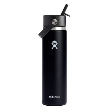 Hydro Flask&reg; Wide Mouth w/ Flex Straw Cap 24oz